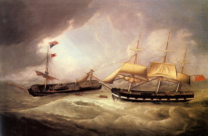 Joseph heard Passengers from the Dismasted U.S. Merchantman china oil painting image